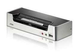 Aten CS1792 Commutateur KVM HDMI USB 2.0 2 Ports avec Hub USB, Commutation Audio et Vidéo pour PC, Console de Jeu - Compatible Windows, Linux, Mac
