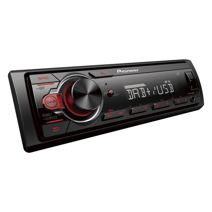 Pioneer MVH-130DAB Autoradio avec USB, DAB+ et AUX, compatible Android Pioneer MVH-130DAB Autoradio avec USB, DAB+ et AUX, compatible Android