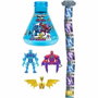 Mrbeast Lab Pack de 2 figurines hybrides Mix & Match avec pièces de dragon doré
