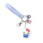 PEERS HARDY Porte-clés charm Hello Kitty, My Melody et Kuromi avec sangle texte 'Hello Kitty & Friends' pour sac à dos ou sac d'école