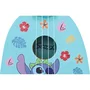 Lexibook Ukulélé Stitch pour Enfants - 6 Cordes Nylon - 53 cm - en Bois - Guide d'Apprentissage Inclus - Jouet Musical