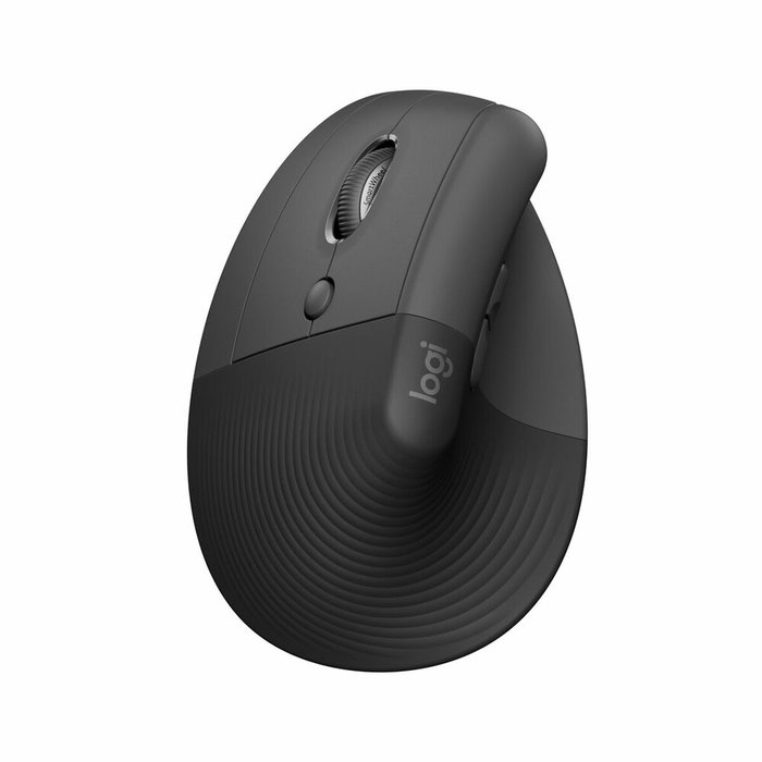 Logitech 910-006495 Lift Vertical Mouse - Souris ergonomique verticale sans fil pour le travail (Noir)