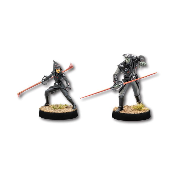 Asmodee Star Wars Legion : Le Cinquième Frère et la Septième Sœur - Pack d'expansion - Jeu de société de stratégie, 2 miniatures, cartes, à partir de 14 ans