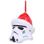 Nemesis Now Décoration de Noël Stormtrooper Star Wars - Casque de Père Noël en Polyrésine - 8,3 cm - Peint à la Main