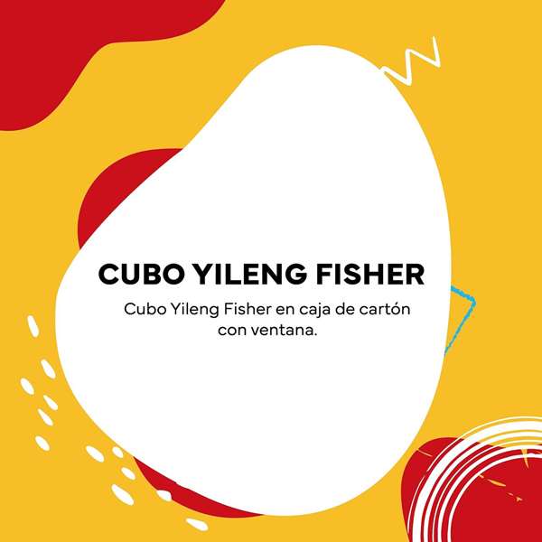 Cubo 3x3 Yileng Fisher 56 mm en caja