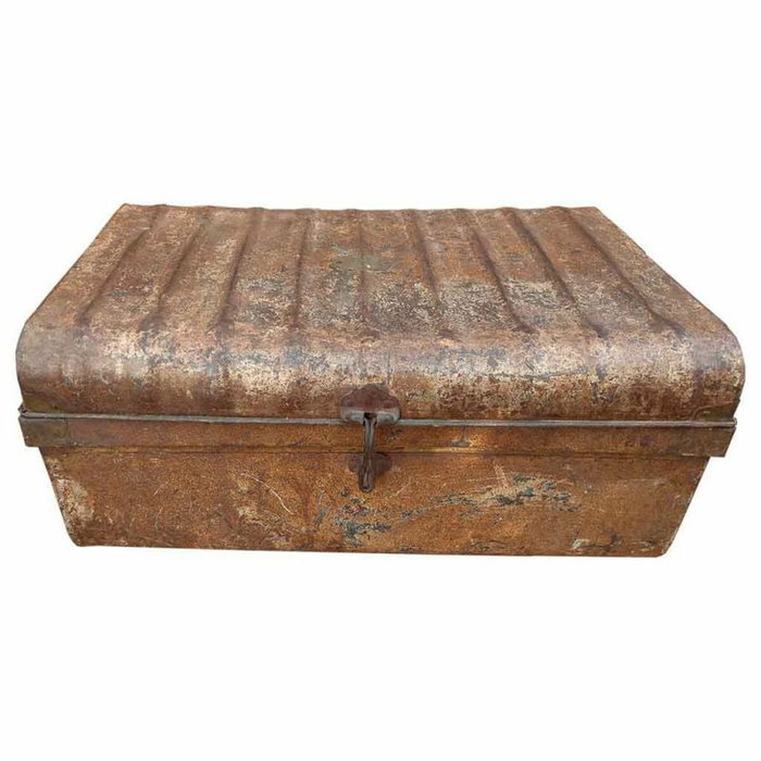 Valise décorative Alexandra House Living Marron Fer Style artisanal 49 x 33 x 71 cm