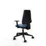 PIQUERAS Y CRESPO Chaise de bureau Elche CP Bali bleu ciel