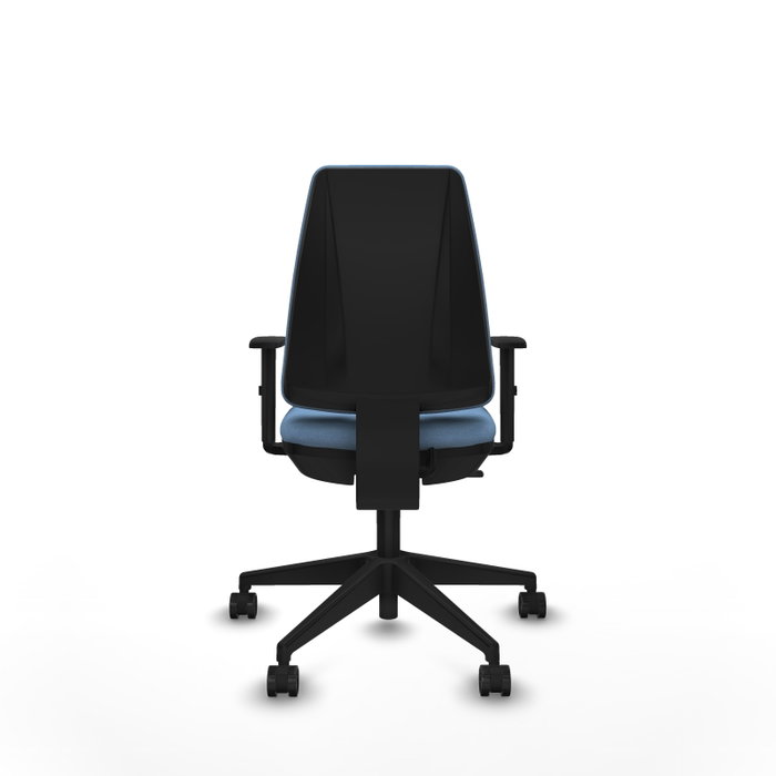 PIQUERAS Y CRESPO Chaise de bureau Elche CP Bali bleu ciel