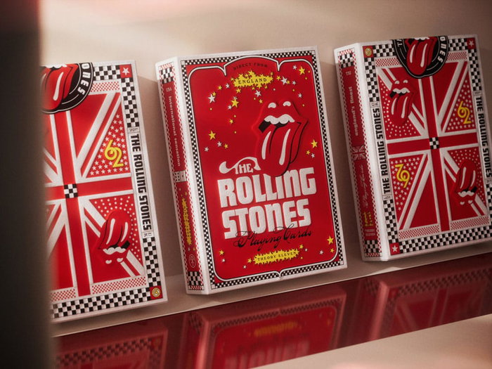 The Rolling Stones jeu de cartes à jouer The Rolling Stones jeu de cartes à jouer