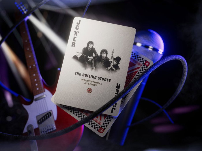 The Rolling Stones jeu de cartes à jouer The Rolling Stones jeu de cartes à jouer
