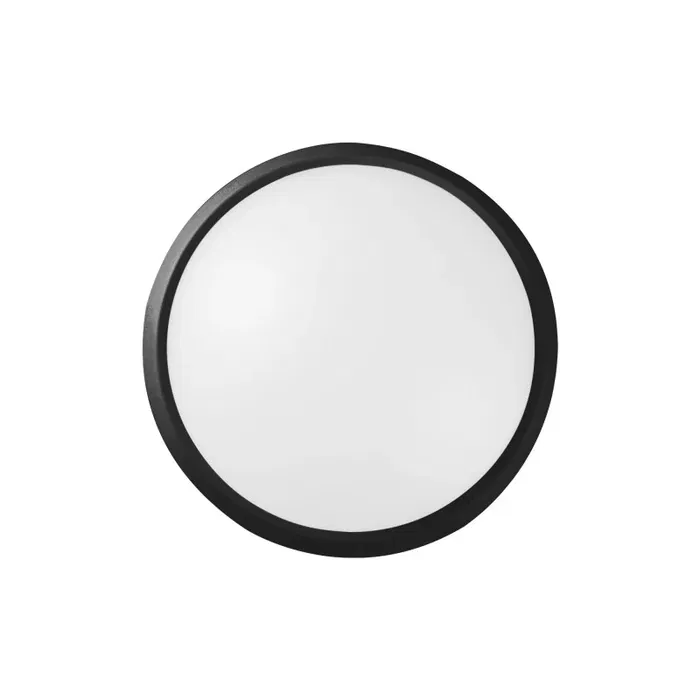 Plafonnier LED Extérieur 15W 1500Lm CCT 3000-4000-6500K IP65 Finition Noire Plafonnier LED Extérieur 15W 1500Lm CCT 3000-4000-6500K IP65 Finition Noire