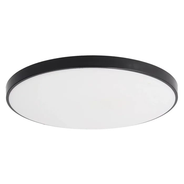 Plafonnier LED Extérieur 15W 1500Lm CCT 3000-4000-6500K IP65 Finition Noire