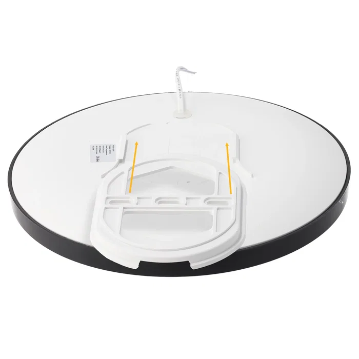 Plafonnier LED Extérieur 15W 1500Lm CCT 3000-4000-6500K IP65 Finition Noire