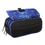 Trousse Fourre-Tout Triple El Niño Roller Bleu Noir 21,5 x 10 x 8 cm