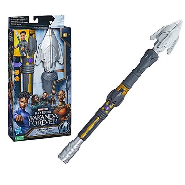 Hasbro Réplique Lancer Black Panther Électronique Wakanda Forever Kingsguard pour Enfants à partir de 5 Ans avec Effets Sonores et Musique Hasbro Réplique Lancer Black Panther Électronique Wakanda Forever Kingsguard pour Enfants à partir de 5 Ans avec Effets Sonores et Musique