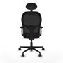 Piqueras y Crespo Chaise de Bureau avec Appui-tête 2D036N1 Violet