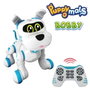 World Brands Robot Perrito Bobby - Mascota interactive avec télécommande, 40 actions, 29x22x27 cm, dès 5 ans