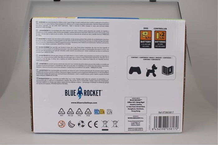 World Brands Robot Perrito Bobby - Mascota interactive avec télécommande, 40 actions, 29x22x27 cm, dès 5 ans World Brands Robot Perrito Bobby - Mascota interactive avec télécommande, 40 actions, 29x22x27 cm, dès 5 ans