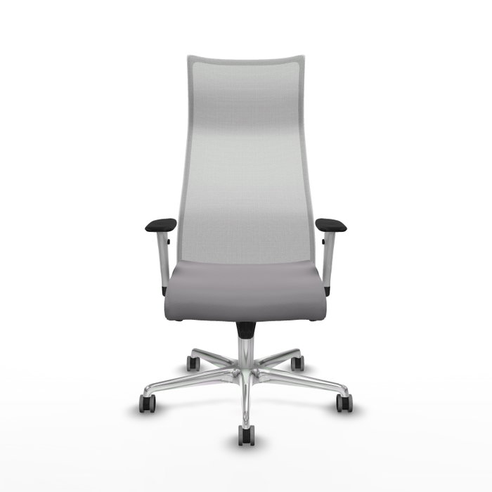 Piqueras y Crespo Chaise de Bureau Albacete, Gris et Blanc Piqueras y Crespo Chaise de Bureau Albacete, Gris et Blanc