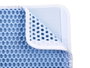 Mascow Felpudo Arenero Double Couche Bleu 45 x 60 cm (Set de 12)