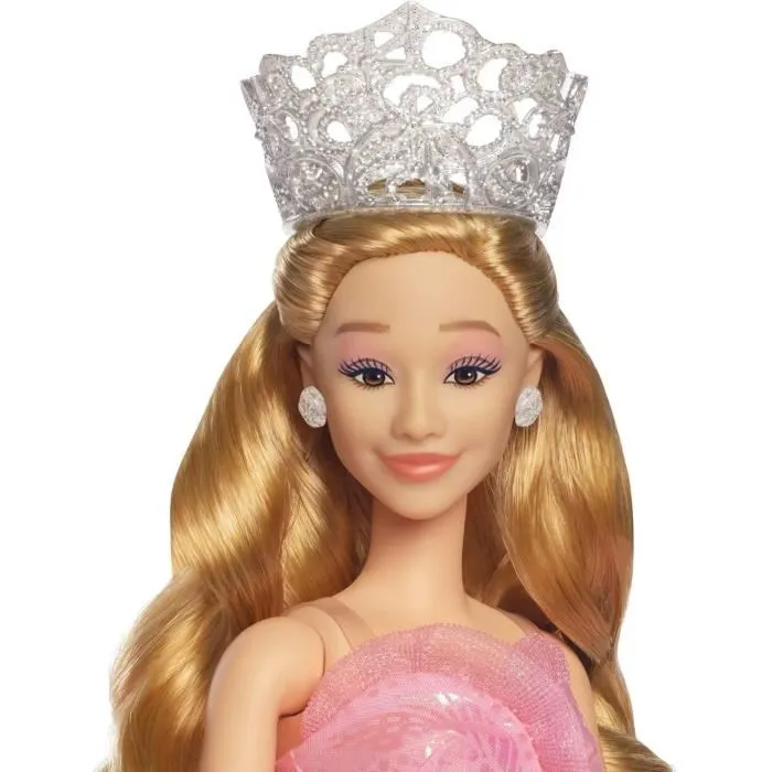 Mattel Poupée Glinda Wicked avec tenue amovible et accessoires HXY37