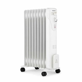 Oceanic Radiateur bain d'huile électrique 2000 W, 9 éléments, Blanc