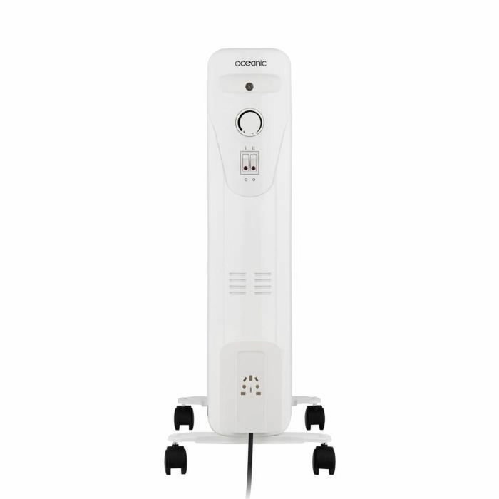 Oceanic Radiateur bain d'huile électrique 2000 W, 9 éléments, Blanc Oceanic Radiateur bain d'huile électrique 2000 W, 9 éléments, Blanc