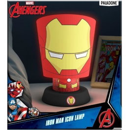 Paladone Lampe Marvel Iron Man – LED avec batterie, ajustements brillance et arrêt automatique