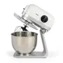 Livoo DOP234 Robot pâtissier - 1200W - Bol inox 5L - 6 vitesses - avec fouet, crochet et batteur