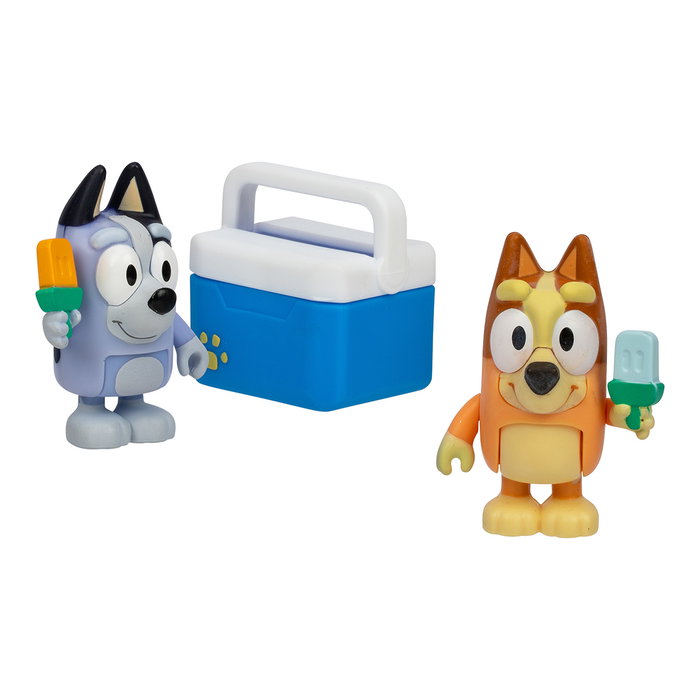 Moose Pack de 2 Figurines Bluey Thème Chef - Référence 18912 - Version Espagnol - À Partir de 3 Ans