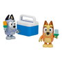 Moose Pack de 2 Figurines Bluey Thème Chef - Référence 18912 - Version Espagnol - À Partir de 3 Ans