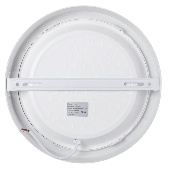 Plafonnier LED de surface Blanco Frío 18W 1800Lm 6000K IP20