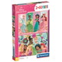 Clementoni Disney Princess - Lot de 2 puzzles de 60 pièces