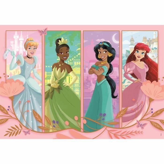 Clementoni Disney Princess - Lot de 2 puzzles de 60 pièces