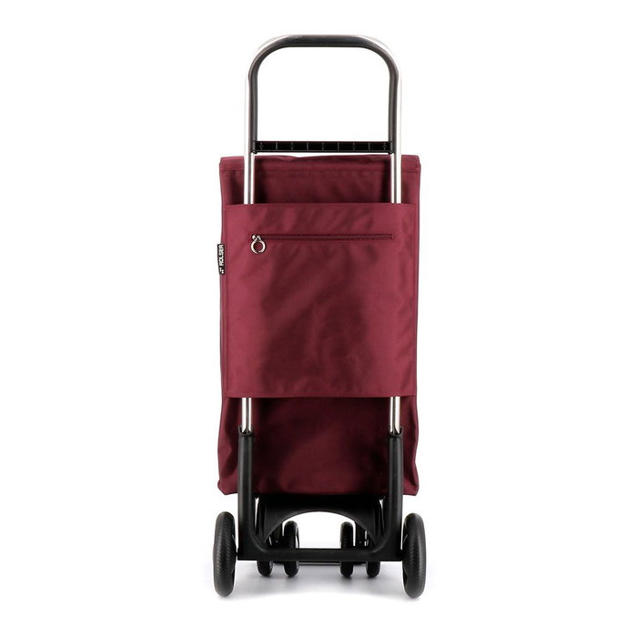Rolser Caddie de courses thermique MF 4.2 Tour 50 kg 46 L avec poche isotherme 8 L, bordeaux Rolser Caddie de courses thermique MF 4.2 Tour 50 kg 46 L avec poche isotherme 8 L, bordeaux