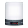 Beurer WL-50 Réveil Lumineux Simulateur d'Aube avec Alarme Radio ou Bip Sonore et LED