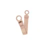Bibs Attache sucette Clip Loop - Blush