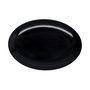 Quid Bandeja Oval Select Basic en Mélamine Noire Brillante 30,5x21,2 cm Extra Forte