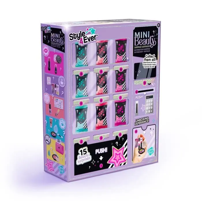 Canal Toys Mini Beauty Distributeur Surprise OFG 335 - Style 4 Ever - Coffret Accessoires de Soin et Maquillage pour Filles, 8 Ans et Plus Canal Toys Mini Beauty Distributeur Surprise OFG 335 - Style 4 Ever - Coffret Accessoires de Soin et Maquillage pour Filles, 8 Ans et Plus