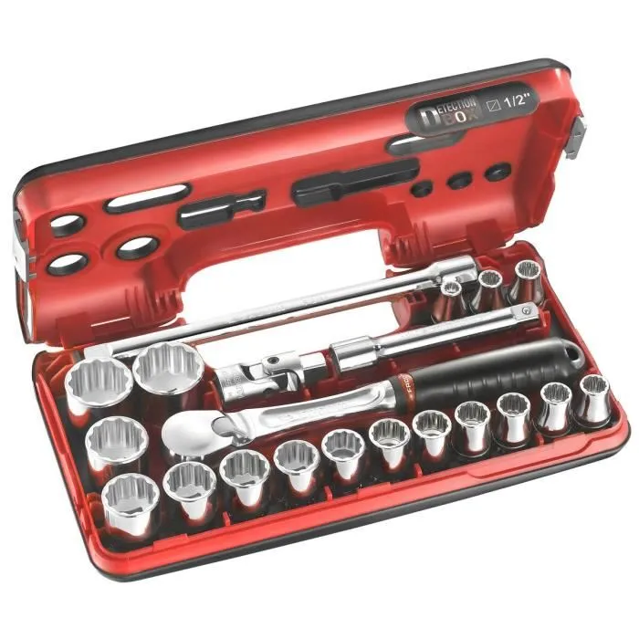 Facom Coffret de serrage DTBOX 1/2'' 21pcs SL.DBOX112PB Facom Coffret de serrage DTBOX 1/2'' 21pcs SL.DBOX112PB