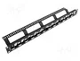 Lanberg Panneau de brassage 24 ports Keystone 1U noir