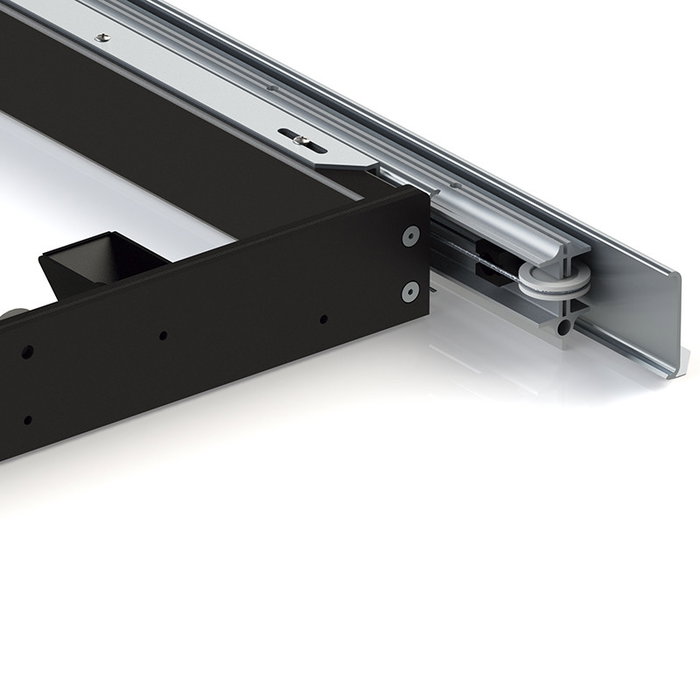 POTTKER ACE 58 Bastidor de table extensible en acier 1400mm+800mm pour plateau fixe POTTKER ACE 58 Bastidor de table extensible en acier 1400mm+800mm pour plateau fixe