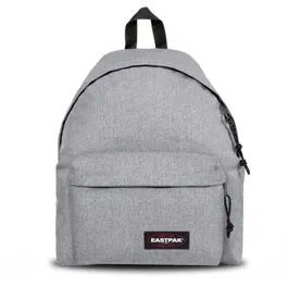 Eastpak Padded Pak'R - Sac à dos 24 litres - Sunday Grey - Design minimaliste avec poche avant