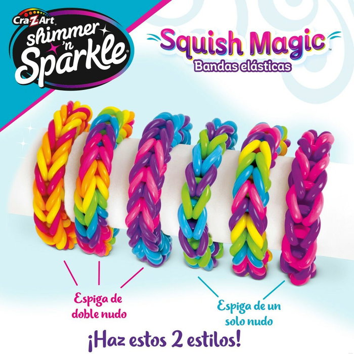 Kit de création de bracelets Cra-Z-Art Plastique 3,4 x 0,3 x 2,7 cm 4 x 8 x 3,5 cm (4 Unités) Kit de création de bracelets Cra-Z-Art Plastique 3,4 x 0,3 x 2,7 cm 4 x 8 x 3,5 cm (4 Unités)