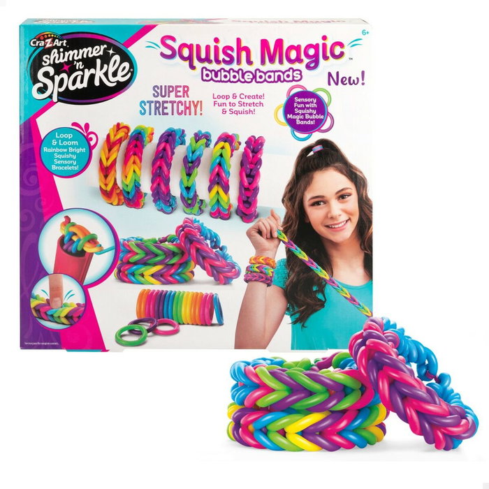 Kit de création de bracelets Cra-Z-Art Plastique 3,4 x 0,3 x 2,7 cm 4 x 8 x 3,5 cm (4 Unités) Kit de création de bracelets Cra-Z-Art Plastique 3,4 x 0,3 x 2,7 cm 4 x 8 x 3,5 cm (4 Unités)