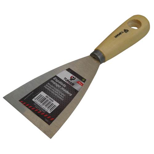 Tuman Spatule avec Manche en Bois de Manguier 80 mm Tuman Spatule avec Manche en Bois de Manguier 80 mm