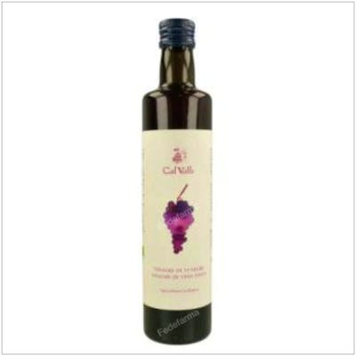 CAL VALLS Vinaigre de vin noir Cabernet biologique 500ml CAL VALLS Vinaigre de vin noir Cabernet biologique 500ml