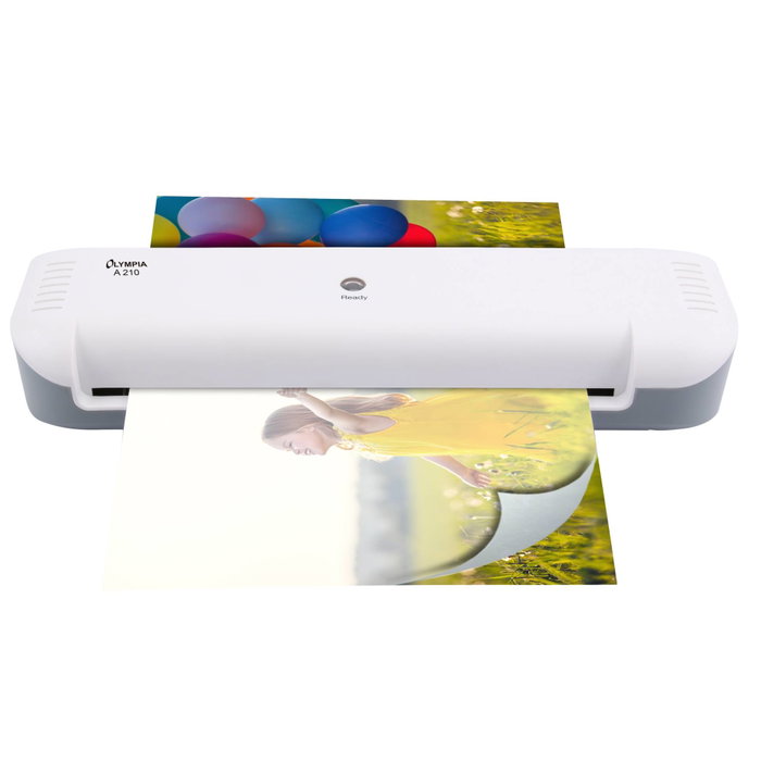 Olympia A 210 Plastifieuse DIN A4 Blanc/Gris
