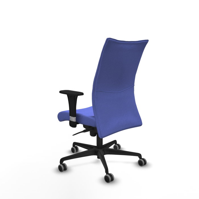 Piqueras Y Crespo Chaise Albacete confidente, mécanisme Sincro, Bleu clair