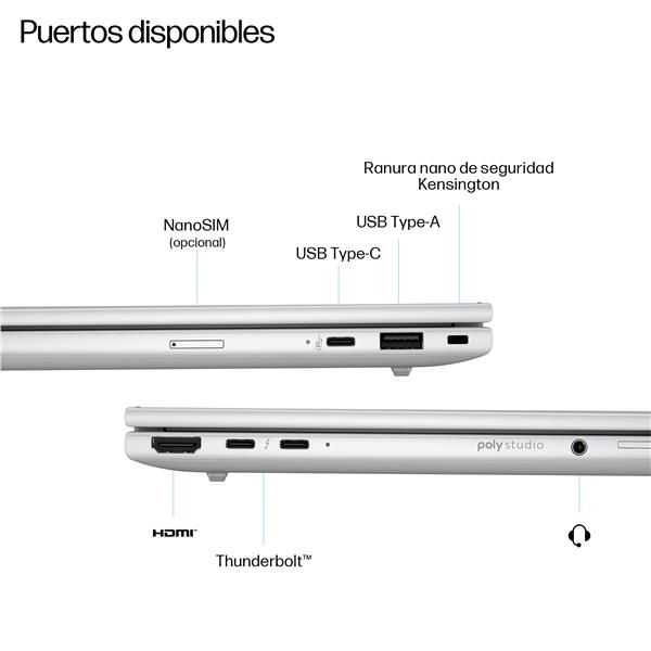 HP EliteBook 8 G1i 14" WUXGA IPS Intel Core Ultra 5 16 Go RAM 512 Go SSD Windows 11 Pro Ordinateur Portable HP EliteBook 8 G1i 14" WUXGA IPS Intel Core Ultra 5 16 Go RAM 512 Go SSD Windows 11 Pro Ordinateur Portable